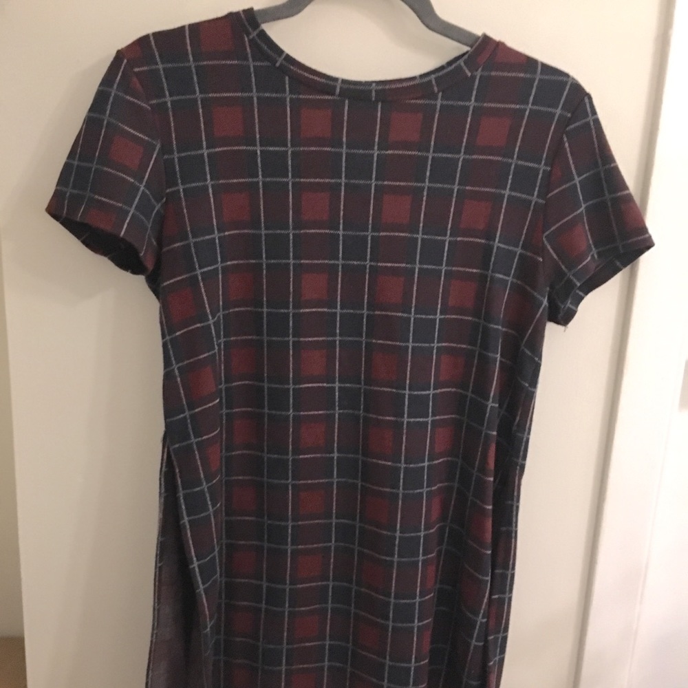 Tartan soft feel tshirt